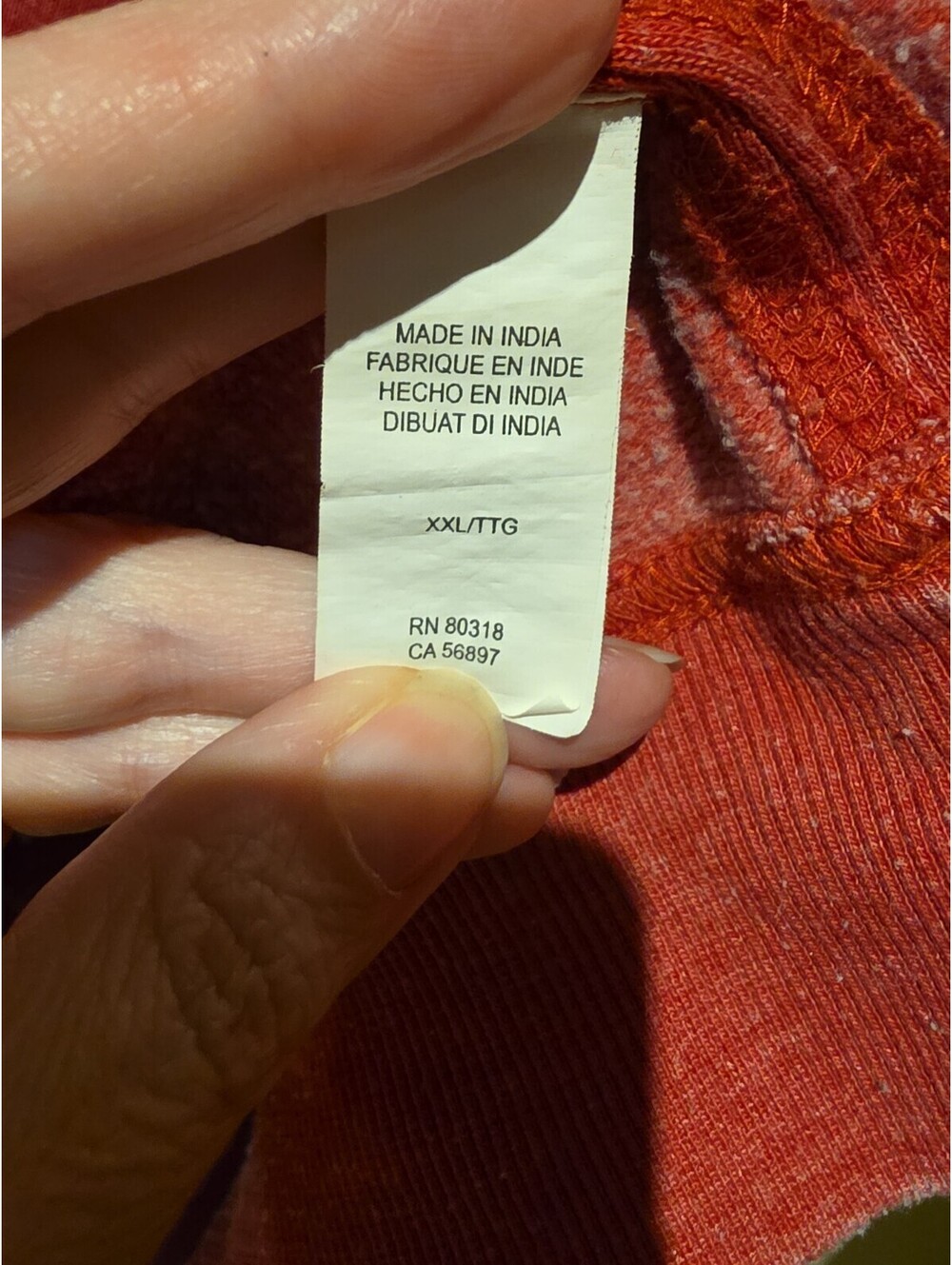 Lucky Brand Coca Cola Sweatshirt Mens 2XL Red Logo Crewneck Grunge Graphic - Picture 5 of 7